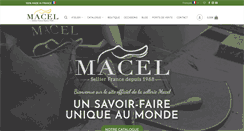 Desktop Screenshot of macel-sellerie.com